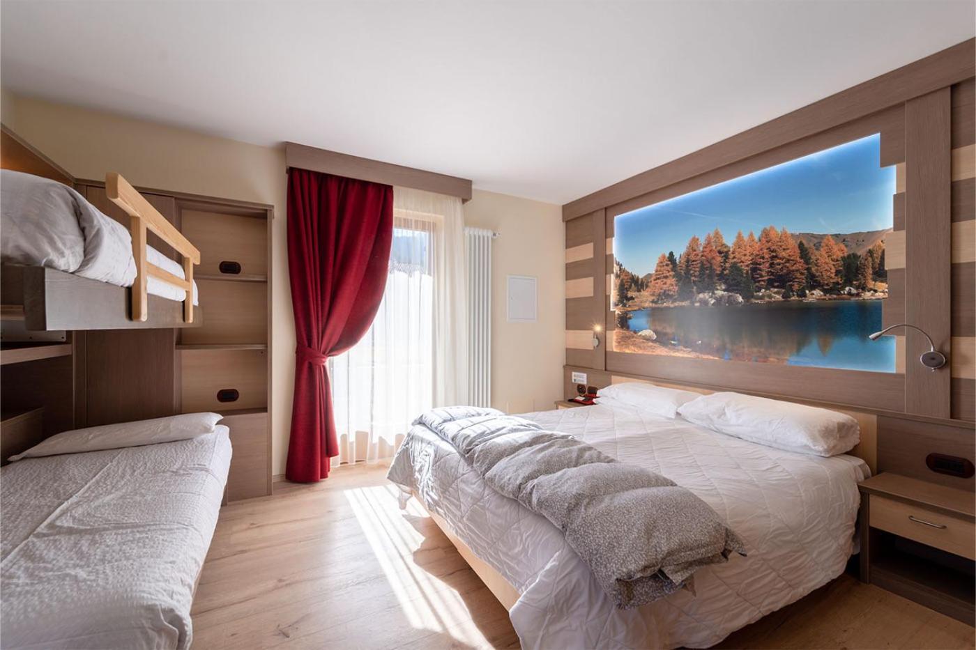 Berg Hotel Latemar Spitze Vigo di Fassa Luaran gambar